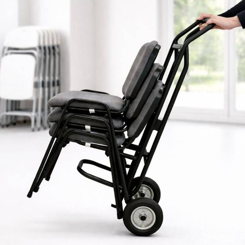 Diable pour chaises empilables