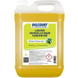 Liquide vaisselle mains concentré citron Delcourt face new