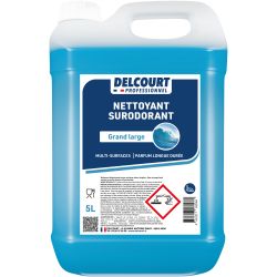 Détergent surodorant concentré multi-surfaces HACCP 5 L grand large face 