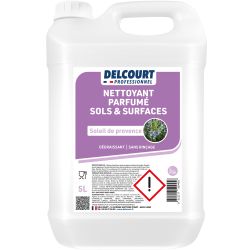 Nettoyant dégraissant concentré multi-surfaces HACCP 5 L soleil de provence face
