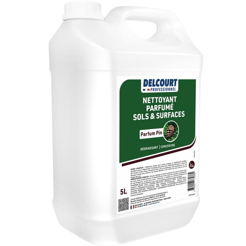 Nettoyant dégraissant concentré multi-surfaces HACCP 5 L pin quart