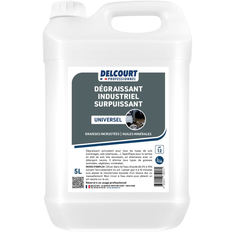 Nettoyant dégraissant industriel surpuissant 5 L