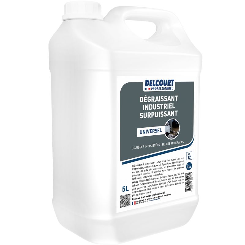Nettoyant dégraissant industriel surpuissant 5 L quart