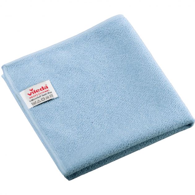 Lavette microfibre tricotée Micro Tuff Plus Vileda - bleu