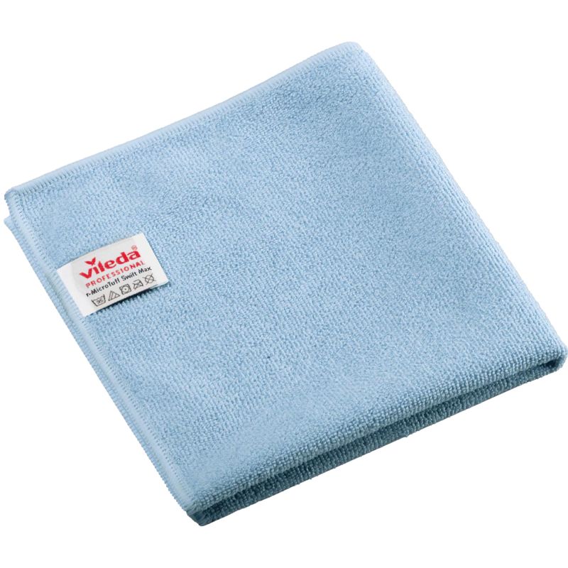 Lavette microfibre tricotée Micro Tuff Plus Vileda - bleu