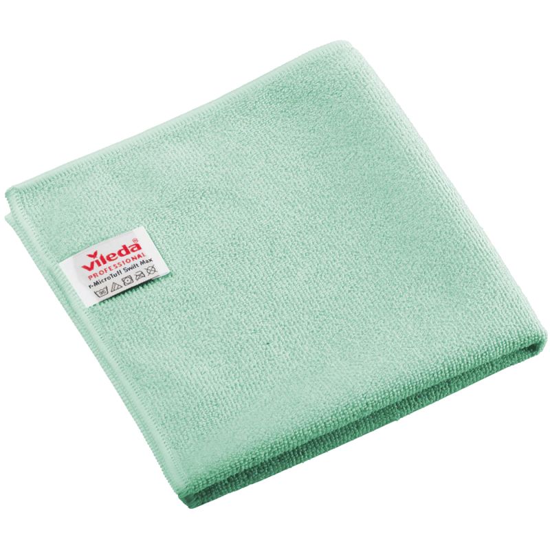 Lavette microfibre tricotée Micro Tuff Plus Vileda - vert
