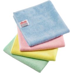 Lavette microfibre tricotée Micro Tuff Plus Vileda - lot de 5