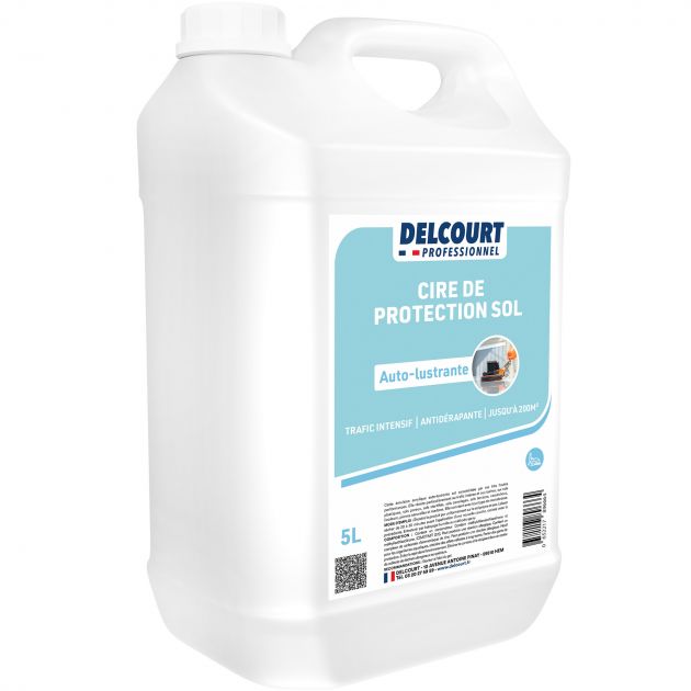 Cire de protection sol autolustrante antidérapante 5 L