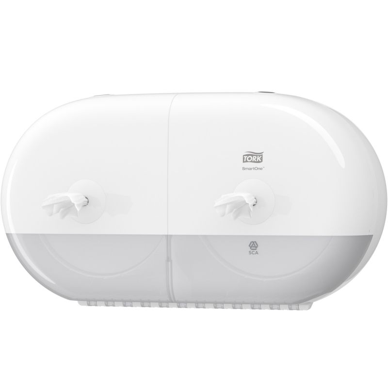 Double distributeur papier toilette Système T9 SmartOne Mini Tork