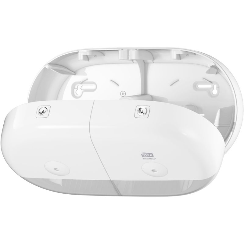 Double distributeur papier toilette Système T9 SmartOne Mini Tork