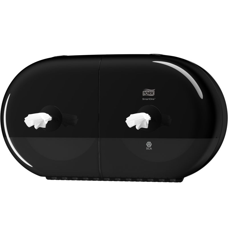 Double distributeur papier toilette Système T9 SmartOne Mini Tork