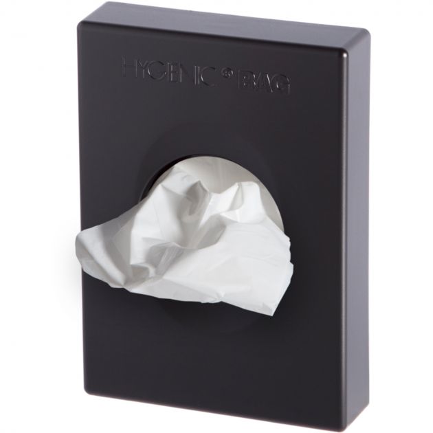 Distributeur de sachets d’hygiène féminine mural JVD noir