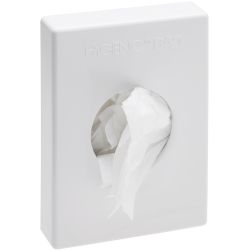 Distributeur de sachets d’hygiène féminine mural JVD blanc