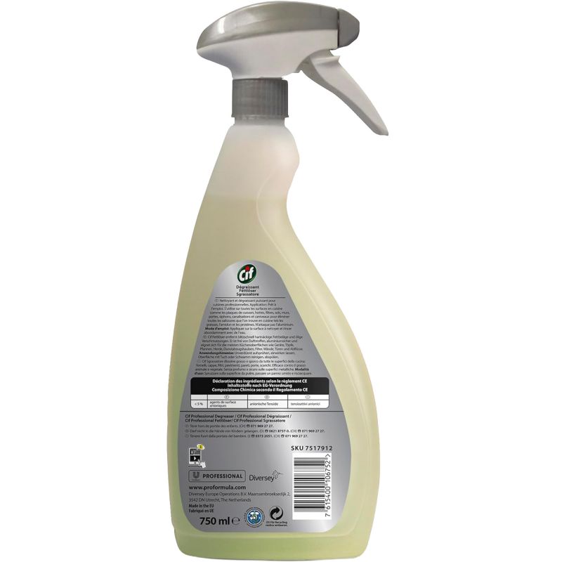 Détergent dégraissant puissant Cif