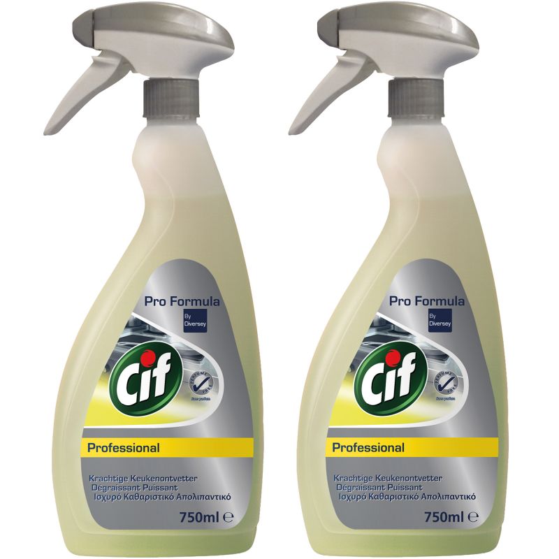 Détergent dégraissant sol mur plafond Cif