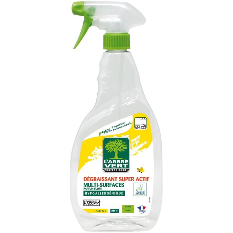 Dégraissant multi-surfaces super actifl'arbre vert