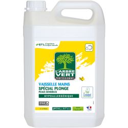 Liquide vaisselle peaux sensibles l'Arbre Vert 5L