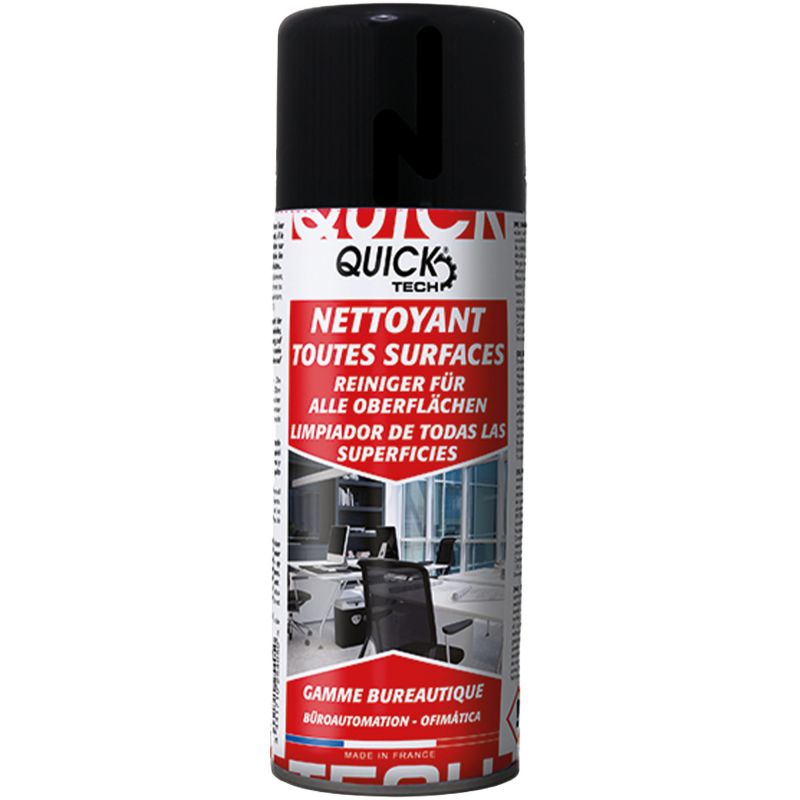 Mousse nettoyante toutes surfaces matériel informatique 400 ml