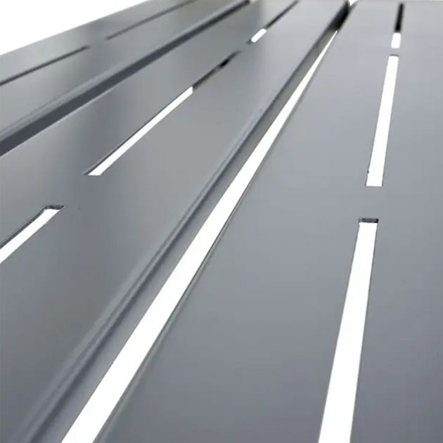 Banc public acier 4 places 180 cm