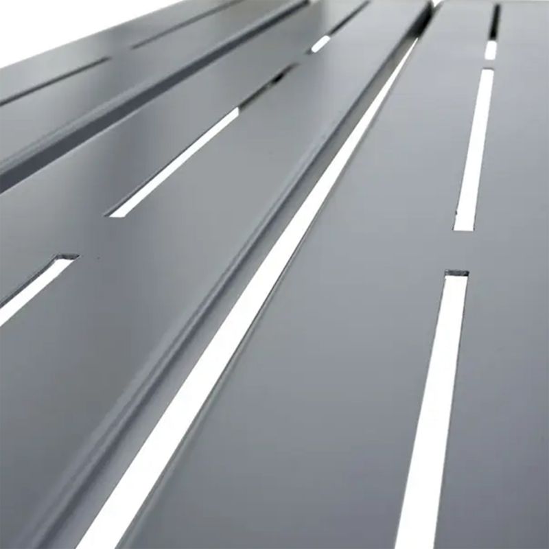 Banc public acier 4 places 180 cm