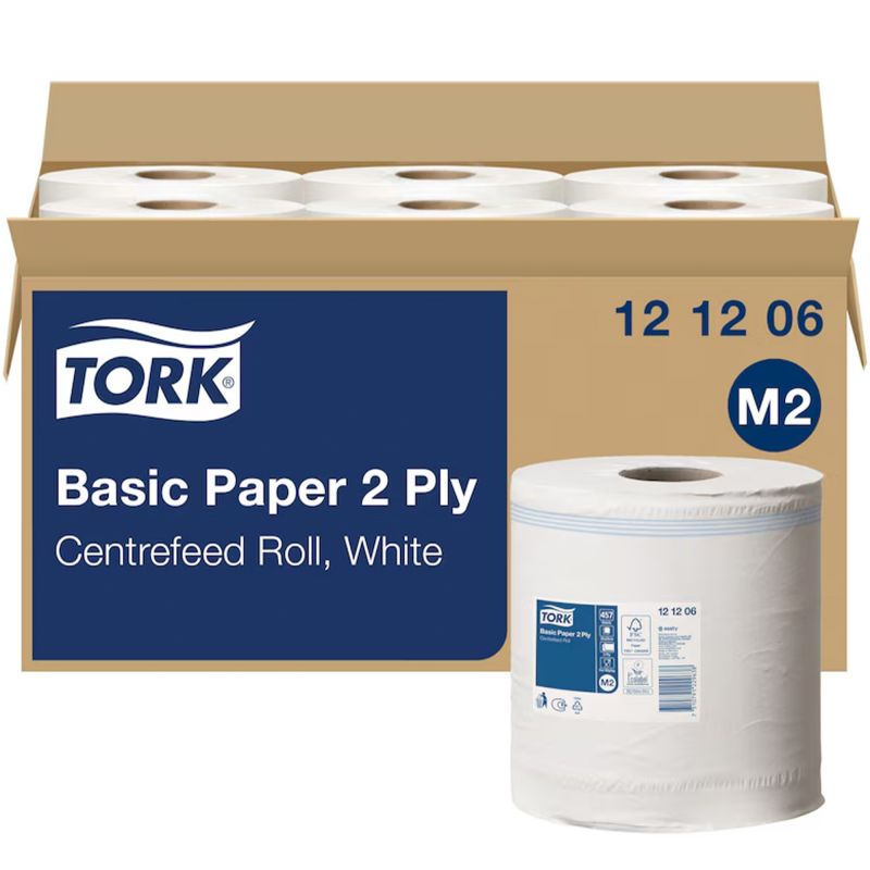 Bobine essuie main dévidage central Tork M2