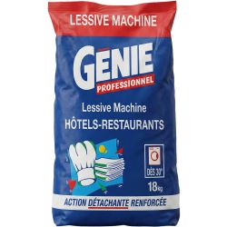 Lessive en poudre mains et machines Génie 360 doses