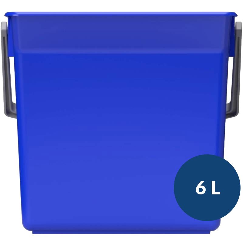 Seau de remplacement chariot ménager 6 L