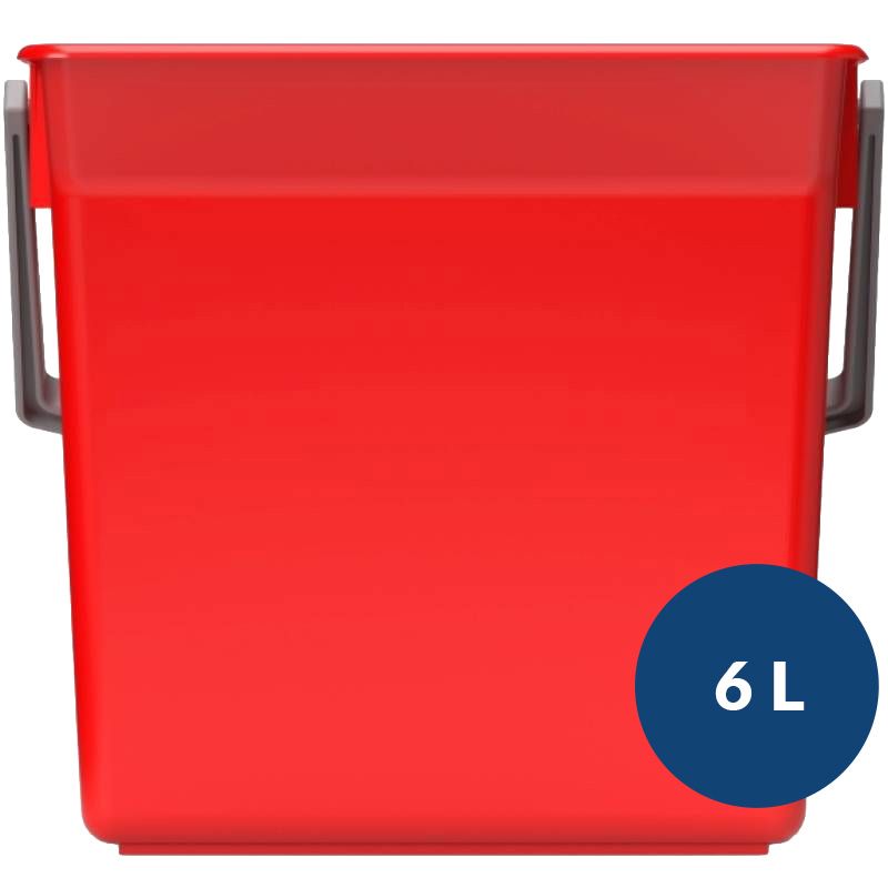 Seau de remplacement chariot ménager 6 L