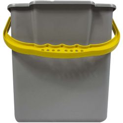Seau chariot de ménage 6 L jaune 
