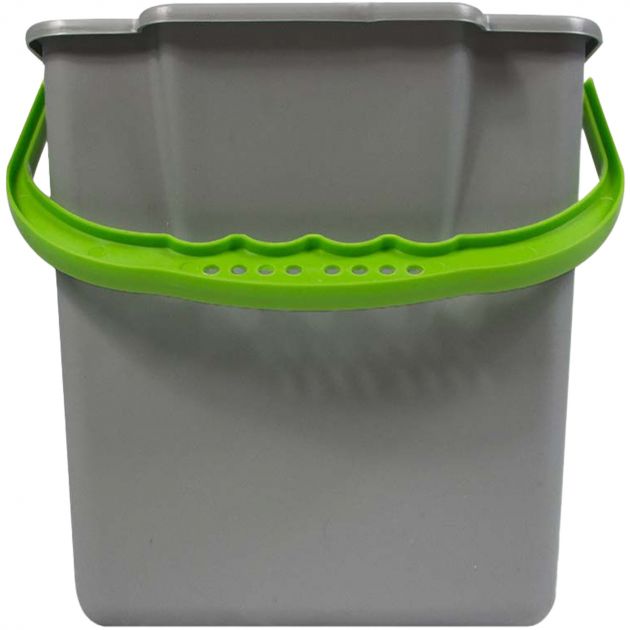 Seau chariot de ménage 6 L vert