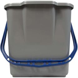 Seau chariot de ménage 18 L bleu