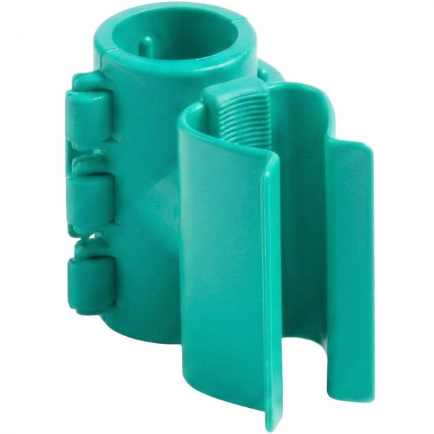 Fixe-balai orientable pour chariot de ménage polypropylène vert TTS Cleaning