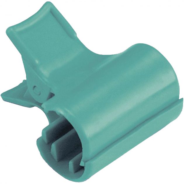 Clip fixe-sac pour chariot ménager