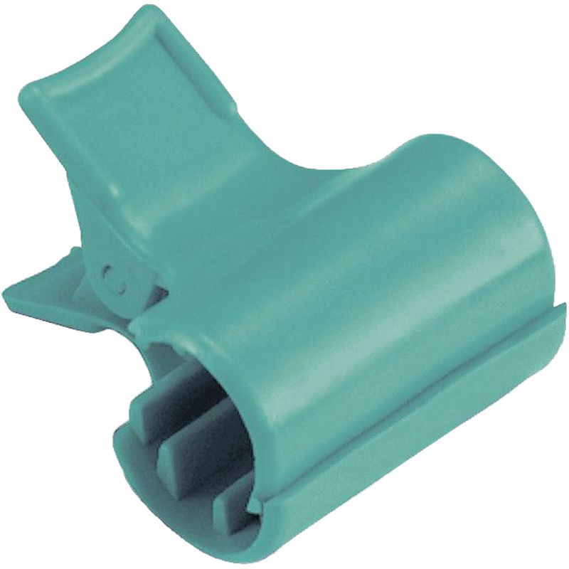 Clip fixe-sac pour chariot ménager