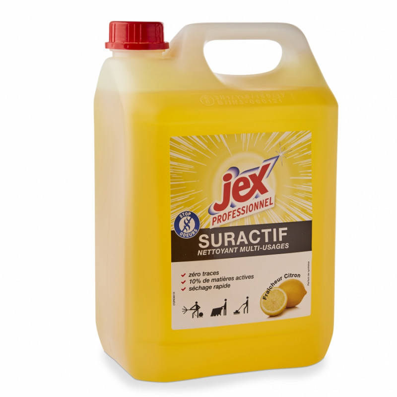 ST MARC Bidon de 5 litres nettoyant suractif JEX parfum citron