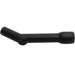 Coude fileté conducteur pour aspirateur