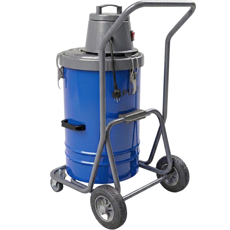 Aspirateur industriel compact huiles et copeaux OILVAC 60 arriere