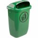 Poubelle d\'extérieur 50L plastique