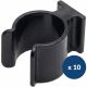 Accroche balai pour chariot de ménage Numatic x 10