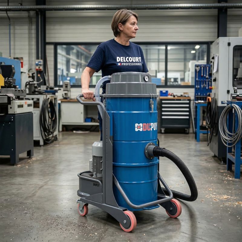 Aspirateur industriel triphasé W3 infini 4 usine