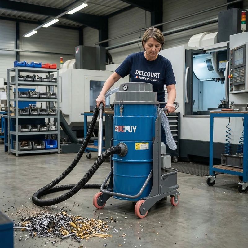 Aspirateur industriel triphasé W3 infini 4 industrie