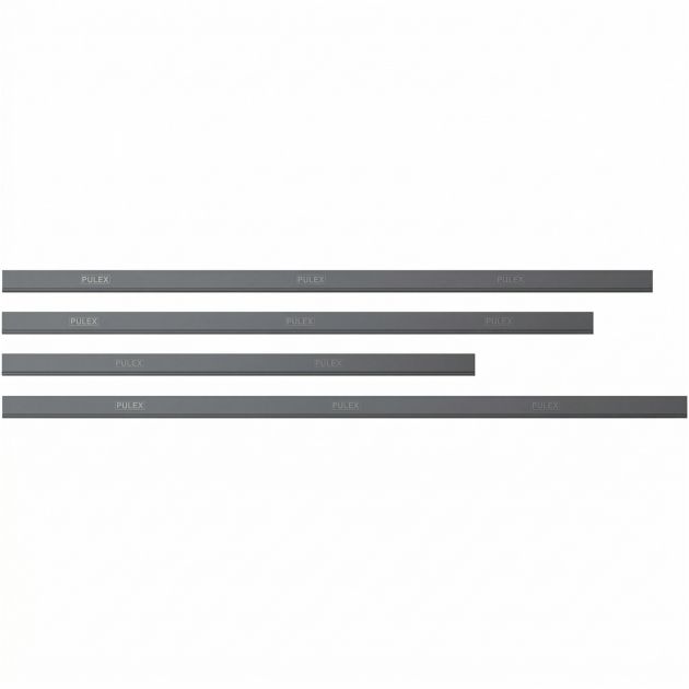 Lame en caoutchouc dur pour raclette à vitres - lot de 10