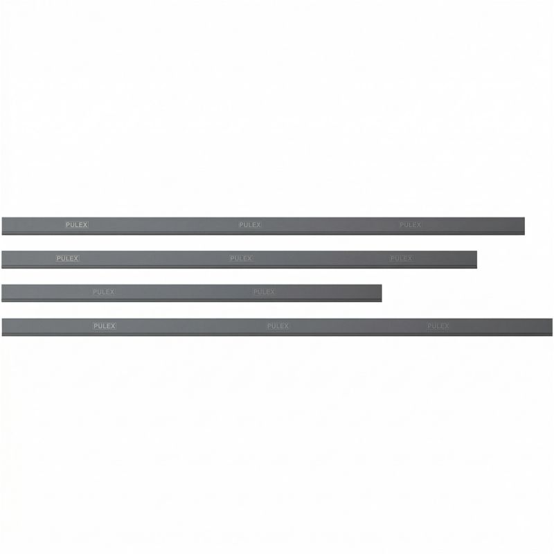 Lame en caoutchouc dur pour raclette à vitres - lot de 10