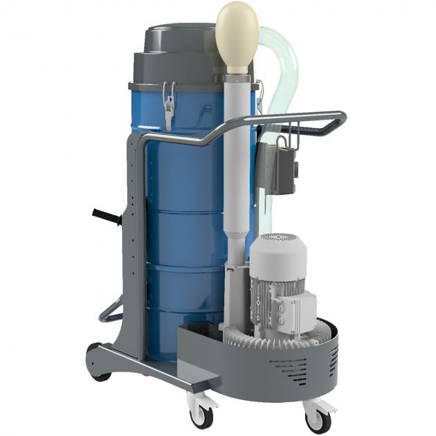 Aspirateur industriel triphasé W3 infini 4 arriere