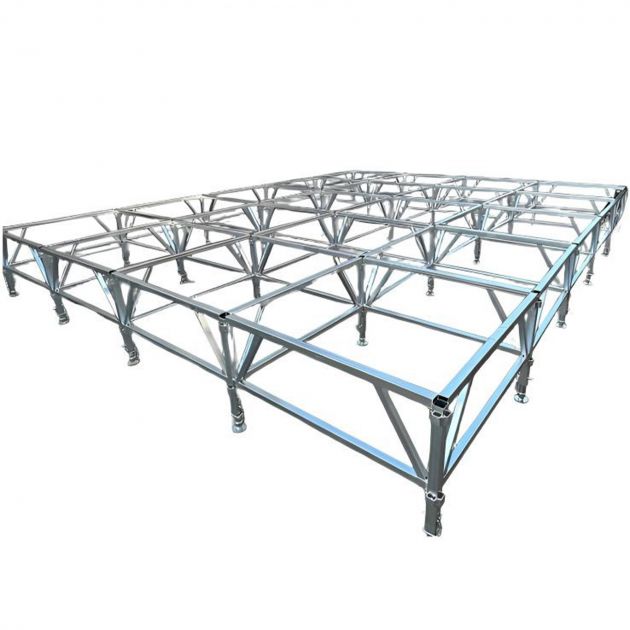 Podium modulable structure
