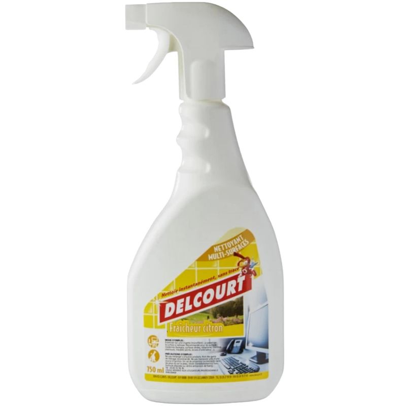 Nettoyant dégraissant hydroalcoolique multi-surfaces Delcourt