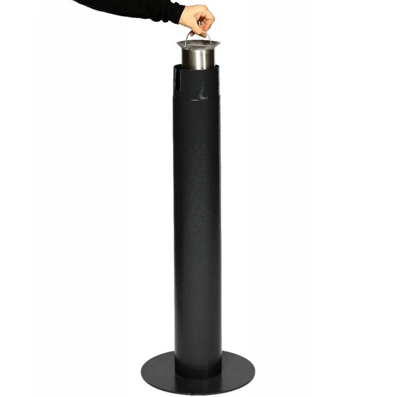 Cendrier sur pied XXL sceau intérieur