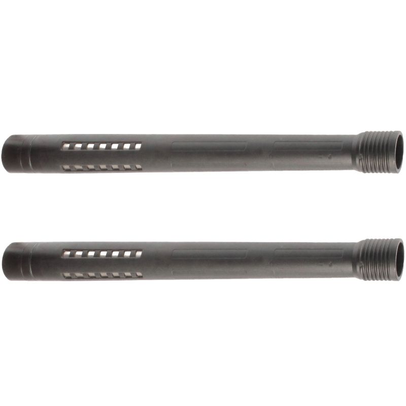 Tube d'aspirateur droit en alu plastifié noir Ø35mm