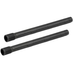 Tube d'aspirateur aluminium et plastique 50 cm Ø32 mm x 2