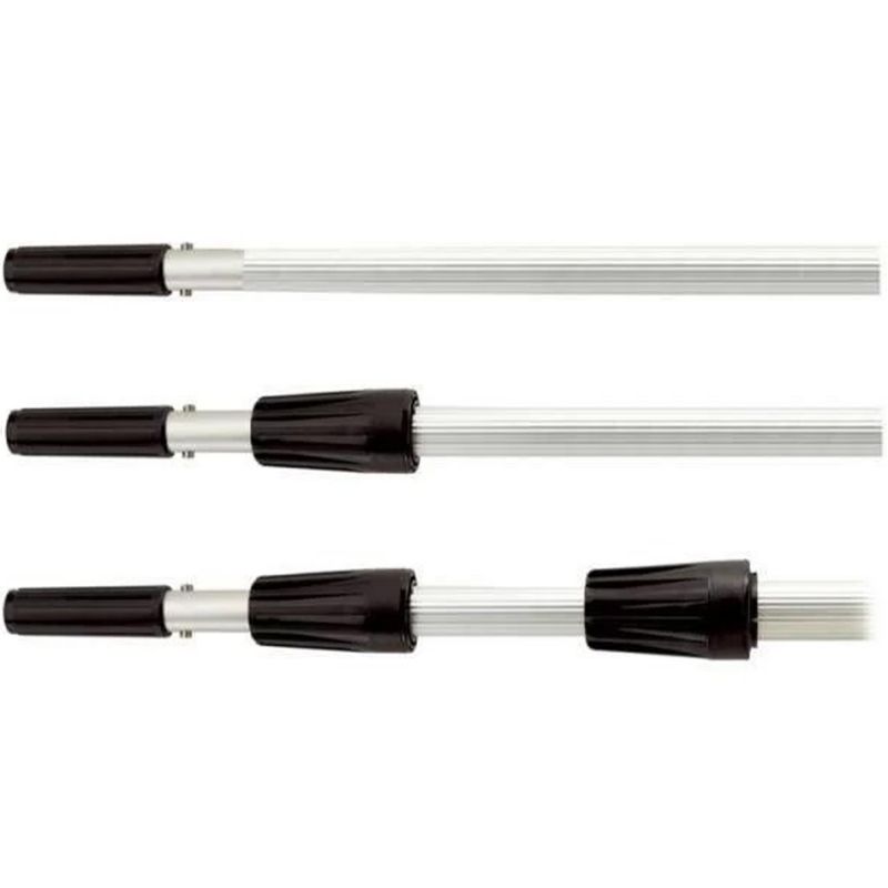 Perche téléscopique aluminium avec embout conique Pulex